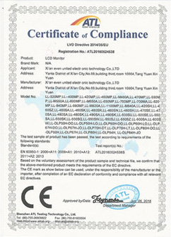 Qualification certificate